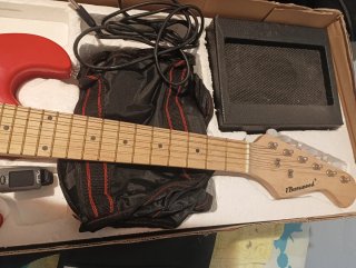 Guitarra Eléctrica Roja
