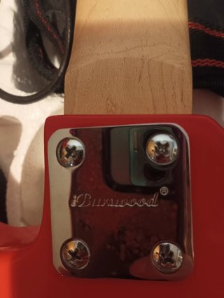 Guitarra Eléctrica Roja