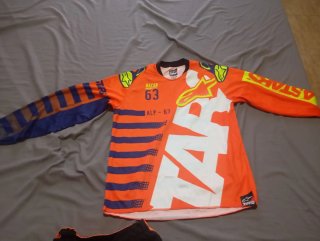 Conjunto Enduro Alpinestars y axo Talla 12 Años