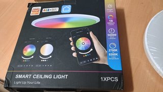 Lámpara Techo LED RGB+CCT Tuya Inteligente