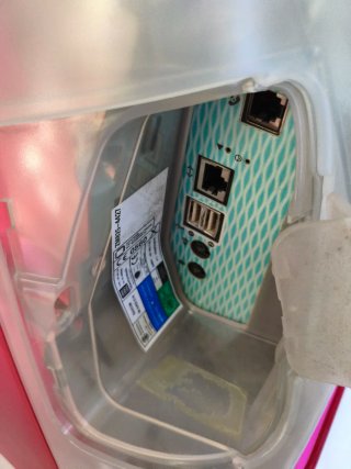 Apple iMac G3 Rojo/Blanco - Para Piezas