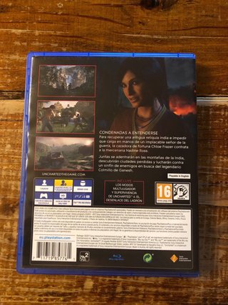 UNCHARTED: El Legado Perdido PS4