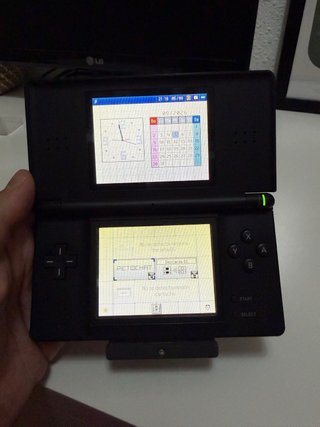 Nintendo DS Lite nero + gioco nintendogs