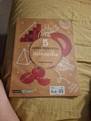Matematika, 5 Lehen Hezkuntza, Mundua helburu