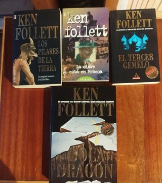 Ken Follett, 4 libros