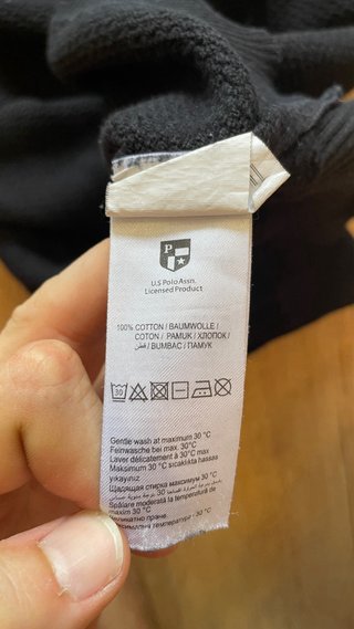 Jersey U.S. Polo Assn. Cuello Pico Talla L