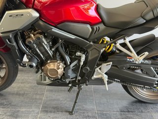 Honda CB 650 R Naked Roja y Dorada