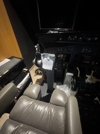 Cabina Simulador Vuelo Boeing 737 Completa