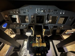 Cabina Simulador Vuelo Boeing 737 Completa