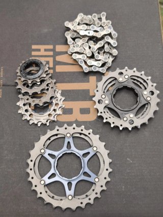 Cassette Shimano Durace 11-28D 11 Velocidades ruta