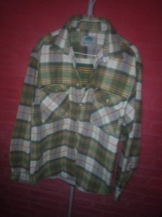 Camisa cuadros hombre talla L más regalo