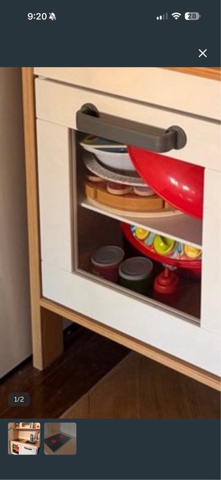 Cocinita de juguete DUKTIG abedul de Ikea