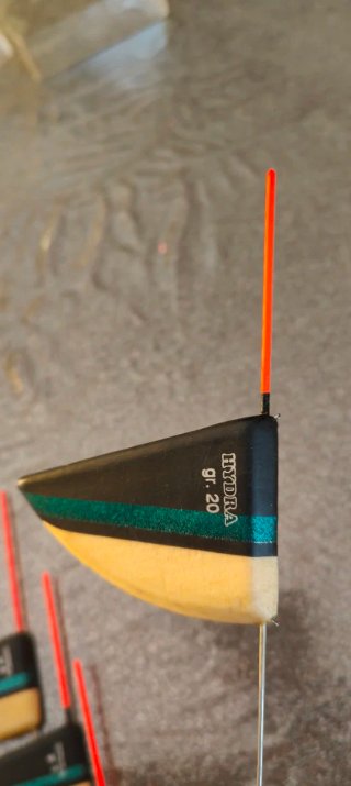 Galleggianti Hydra vela pesca set 6 pezzi