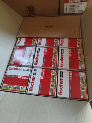 Taco Fischer UX 6x50 (100 uds)