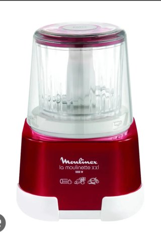 Picadora Moulinex XXL Roja 1000W