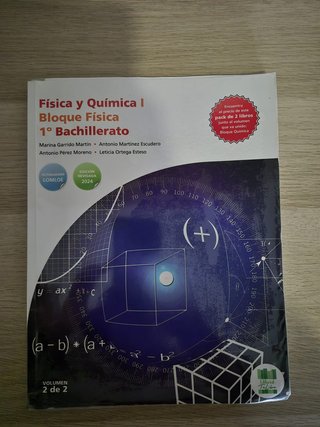 Libros de 1° bachillerato.