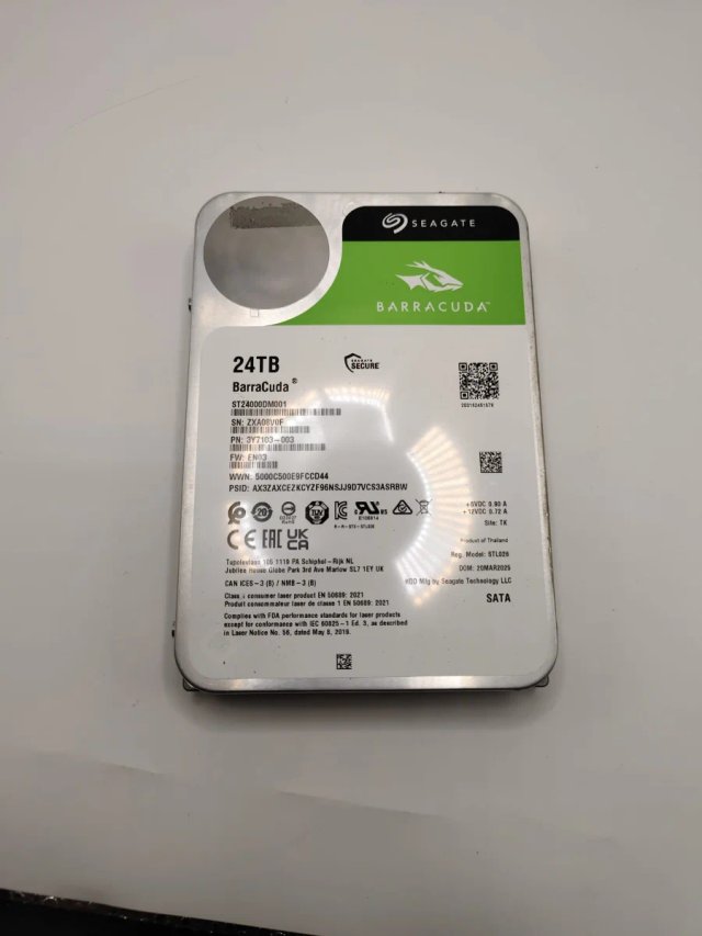 Disco Duro Seagate Barracuda 24TB