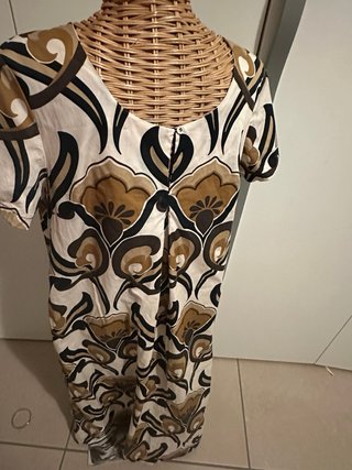 Vestito donna fantasia geometrica
