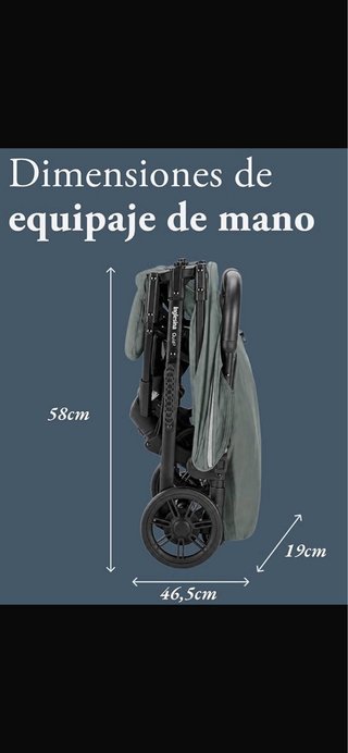 Silla de paseo Inglesina Quid 2 color gris/verde