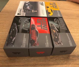 Mini GT: Ford Mustang, Nissan GT-R, McLaren, Lambo