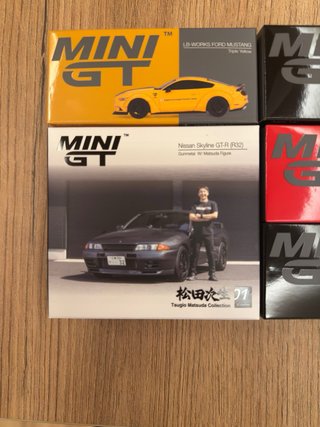 Mini GT: Ford Mustang, Nissan GT-R, McLaren, Lambo