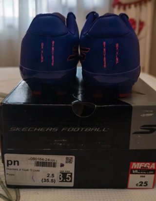 Botas Fútbol Niño Skechers 35.5