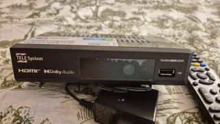 Decodificador TDT y Satélite TELE System TS4020
