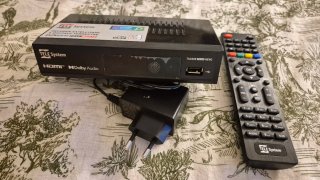 Decodificador TDT y Satélite TELE System TS4020