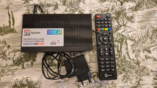 Decodificador TDT y Satélite TELE System TS4020