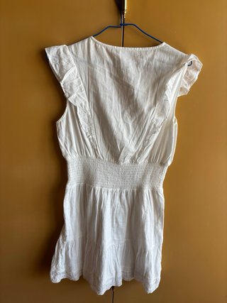 Vestido Blanco Brownie Talla M