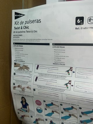 Kit de Pulseras Twist & Chic Corte Inglés