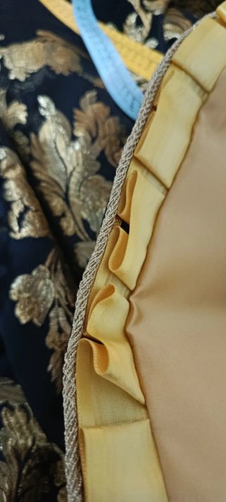 Traje Fallera Negro y Dorado Talla 44/46