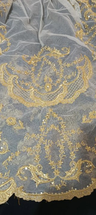 Traje Fallera Negro y Dorado Talla 44/46
