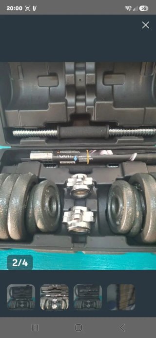 Set Pesas 15kg Nuevo
