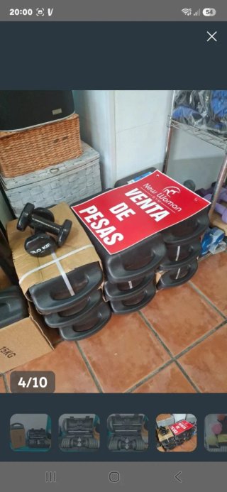 Set Pesas 15kg Nuevo