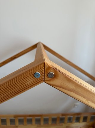 Estructura Cama Montessori Madera