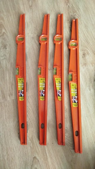 Niveles Stanley Imantados (Set de 8)