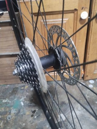 Llanta Trasera RC con Cassette