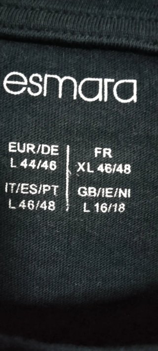 Camiseta Esmara Azul marino Talla L