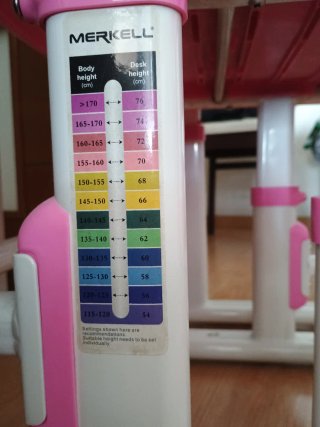 Pupitre infantil y silla regulables