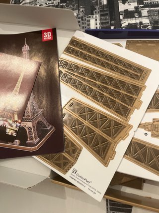 Puzzle 3D Torre Eiffel CubicFun