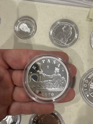 Colección Monedas pesetas Plata Ley 900