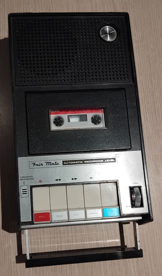 Registratore Cassette Fair Mate Vintage Anni '70
