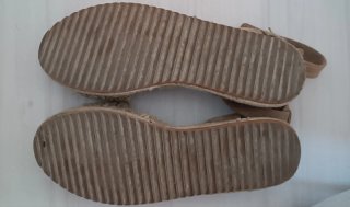Sandalias Beige N° 38