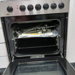 Encimera Gas 4 Fuegos + Horno