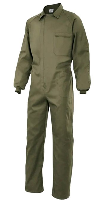 Dos monos  de trabajo verde nuevo Talla M y Xl