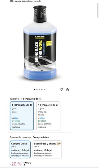 Karcher Champú Coche 3 en 1