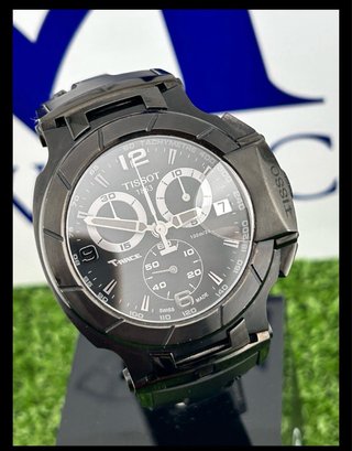 Reloj Tissot Negro y Plateado