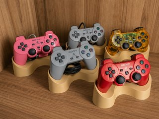 Soportes para mandos de consola