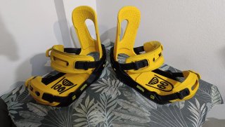 Fijaciones Snowboard Switchback Amarillas